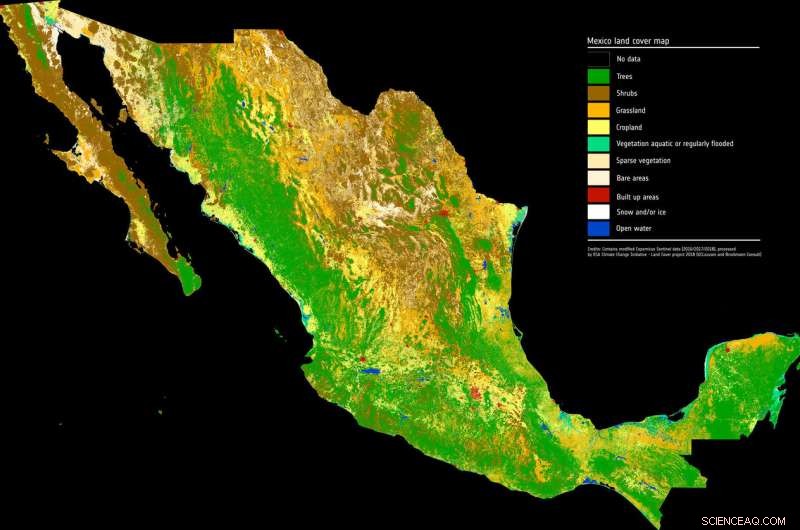 Mapping Mexico’s Landscape: High-Resolution Satellite Insights