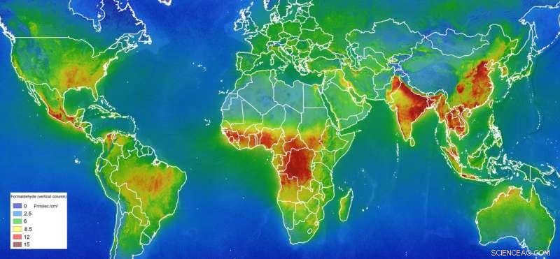 Copernicus Sentinel-5P Detects Emerging Air Pollutants Globally