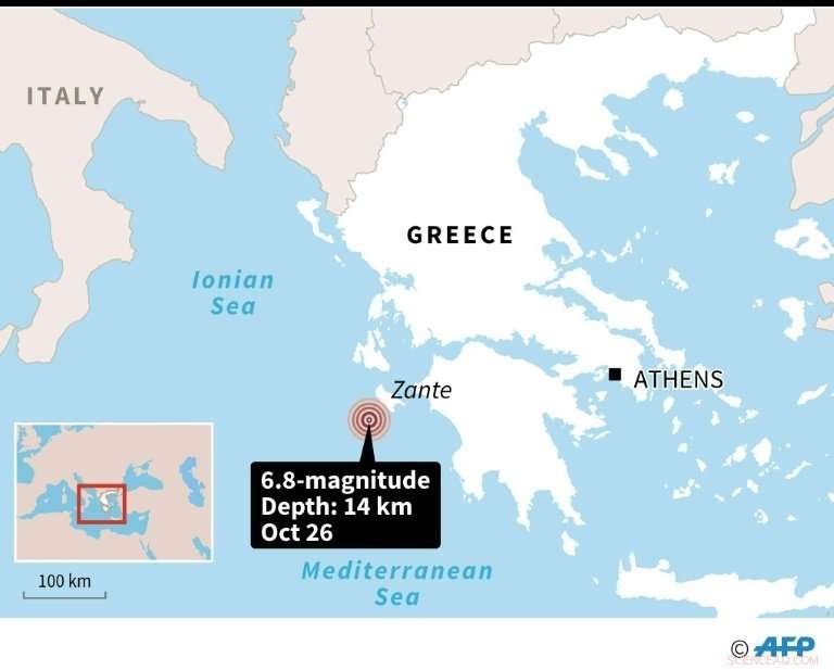 6.8-Magnitude Earthquake Hits Zante Island: Structural Damage, No Casualties