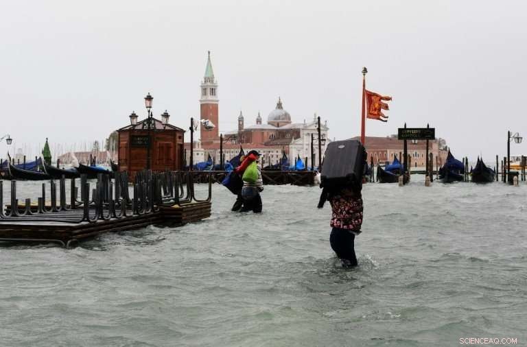 Venice in Flood Crisis: Tourists Cut Off from St. Mark s Square