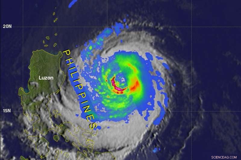 GPM Satellite Provides Insight into Threatening Typhoon Yutu