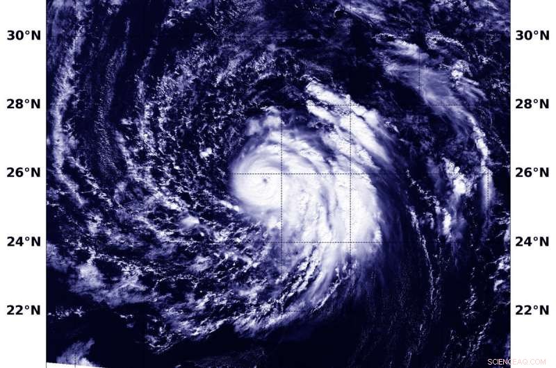 NASA Terra Satellite Captures Hurricane Oscar’s Water Vapor Levels in the Atlantic