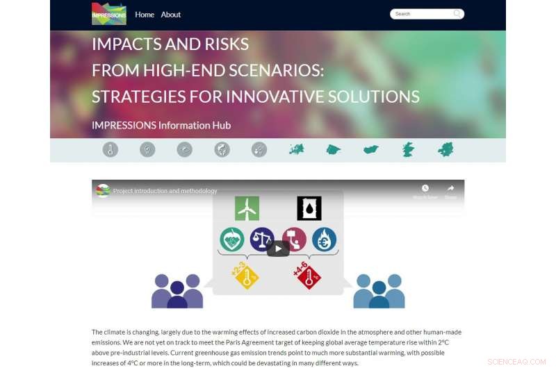 High-End Solutions for Extreme Climate Change: Launch of a New Online Resource