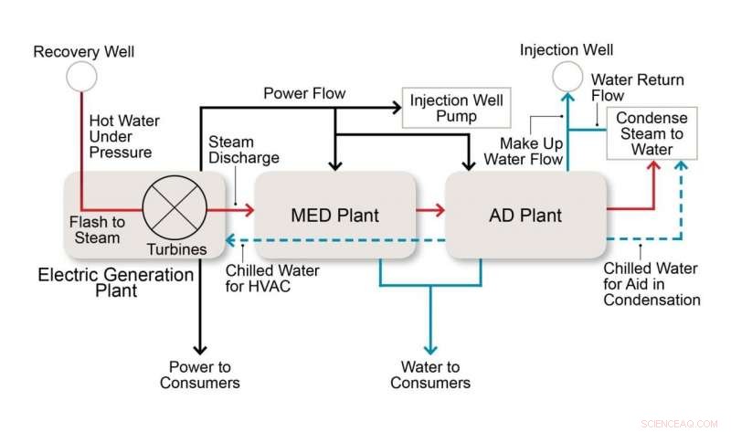 Carbon-Neutral Desalination Powered by Geothermal Energy