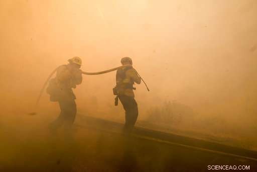 California Wildfires Emit Smoke, Heightening Health Risks