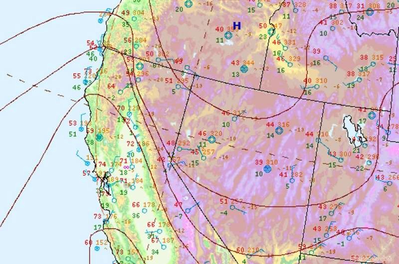 How Powerful Fall and Winter Winds Ignite California Wildfires