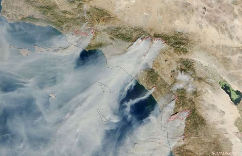 How Powerful Fall and Winter Winds Ignite California Wildfires