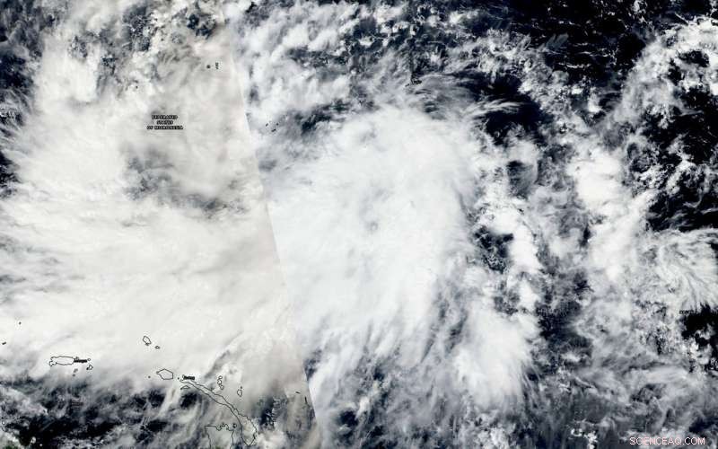 NASA Detects Tropical Depression Man-yi; Warnings Issued for Yap State
