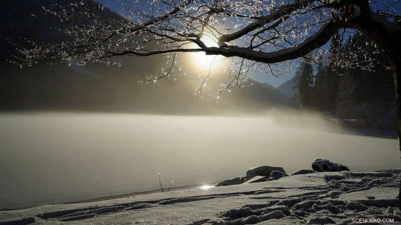 Pacific Sea Temperatures Forecast Maine Lake Ice-Out Dates: New Study Insights