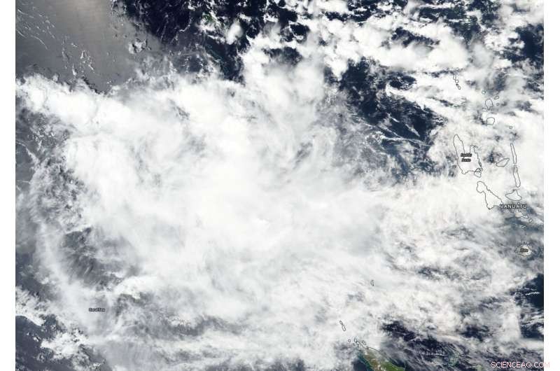 NASA‑NOAA Satellite Reveals Tropical Storm Owen’s Decline in the Coral Sea