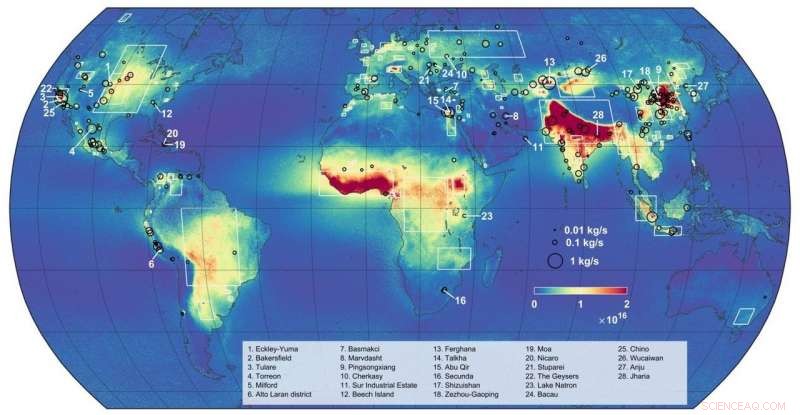 New Space-Based Detection Reveals Hidden Ammonia Emission Sources
