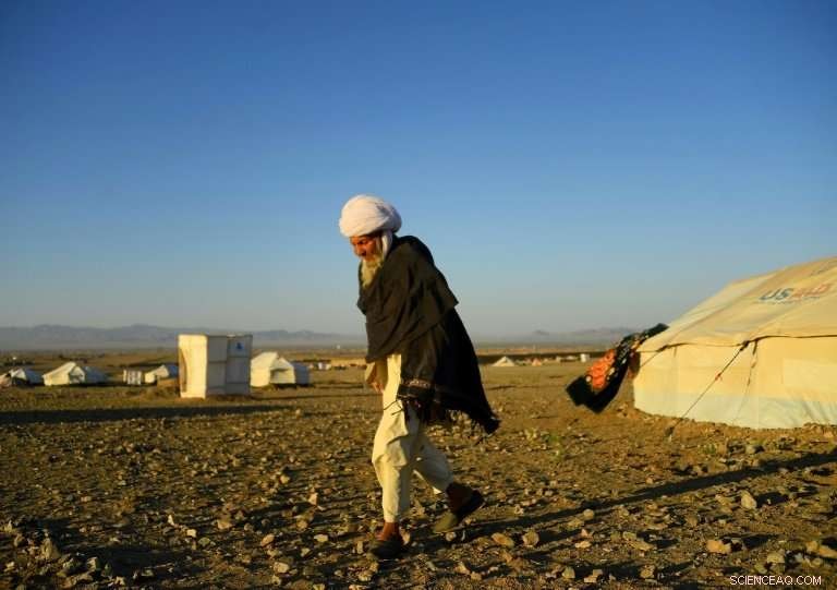 Record-Breaking Drought Forces Afghan Farmers to Flee