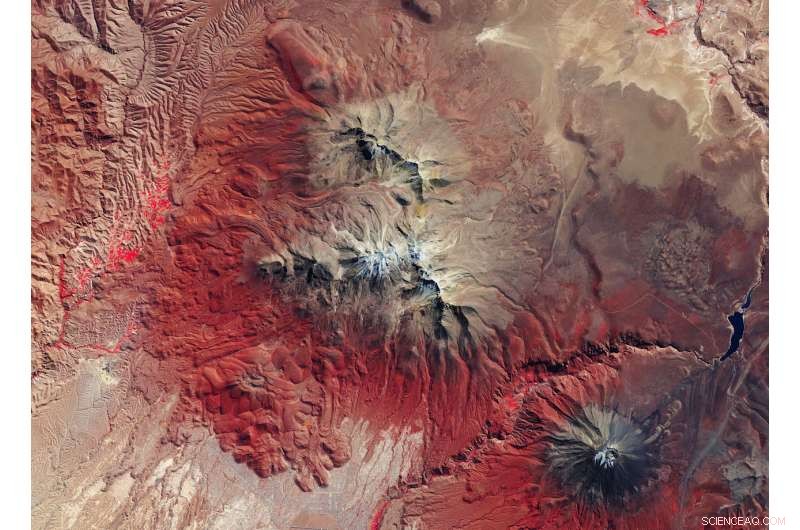 Chachani, Peru: Stunning Sentinel‑2 Satellite View