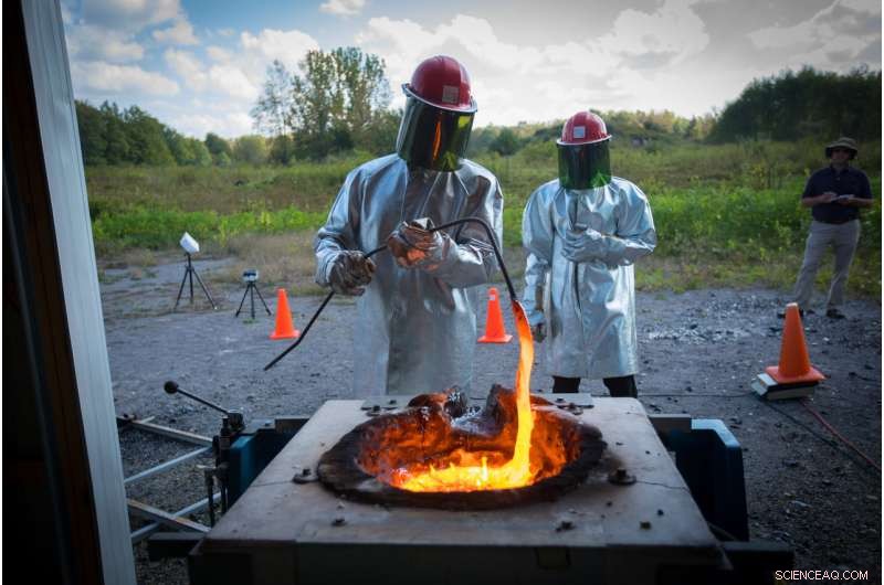 Scientists Simulate Lava Eruptions to Decipher Volcano Dynamics
