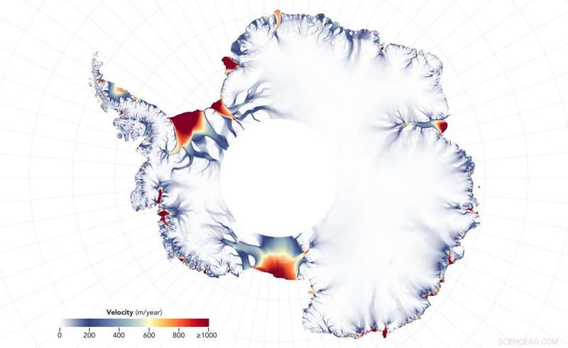 East Antarctic Glaciers Show Accelerated Retreat, Raising Global Sea-Level Concerns