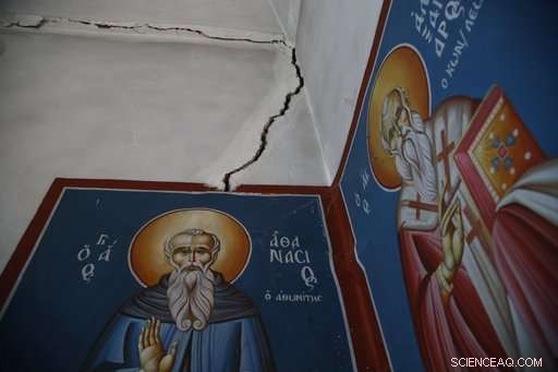 Greek Village Sinks, Exposing Nation s Coal Addiction