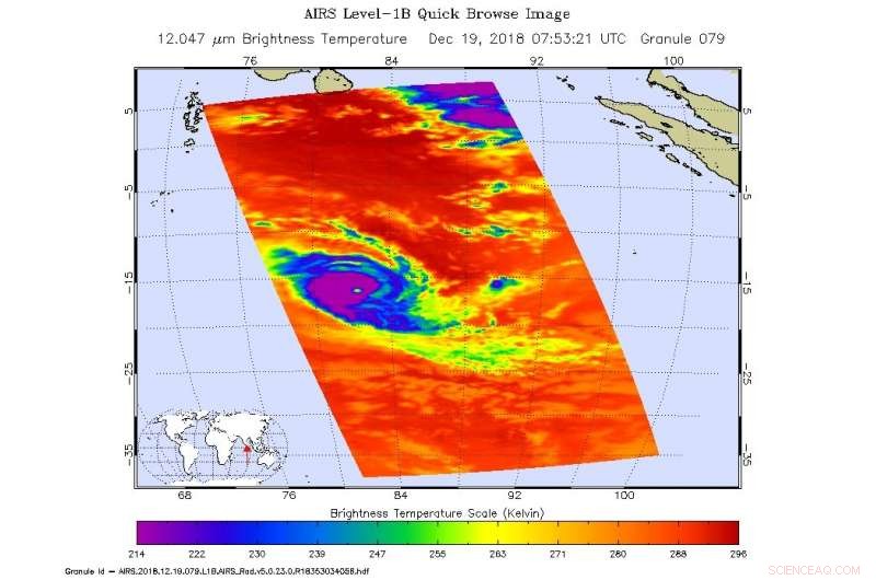 NASA Detects Record-Breaking Rainfall in Tropical Cyclone Kenanga