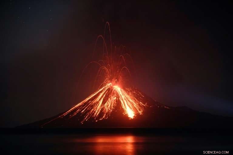 Indonesia s Newborn Volcano Near Krakatoa Rises After Half-Century