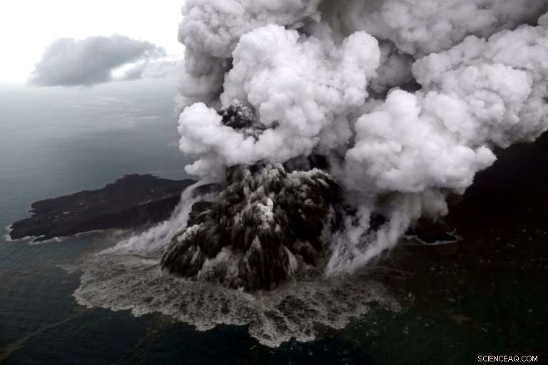 Indonesian Volcano Loses Two-Thirds of Height After Deadly Tsunami Eruption