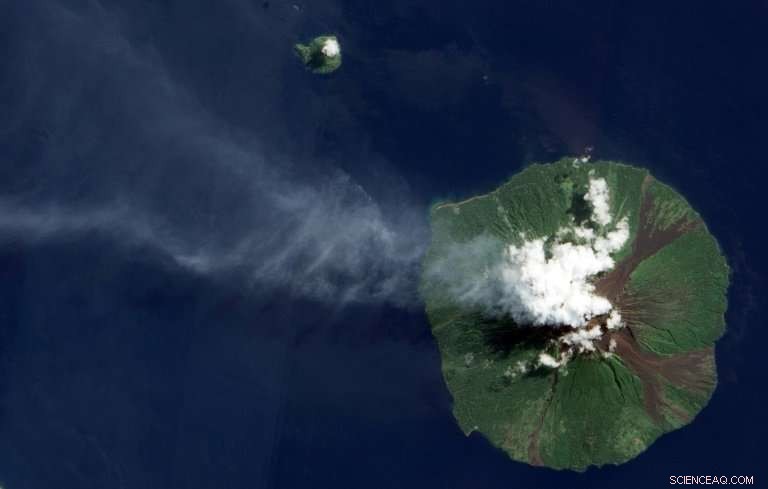 Papua New Guinea Volcano Erupts on Remote Island, Authorities Respond