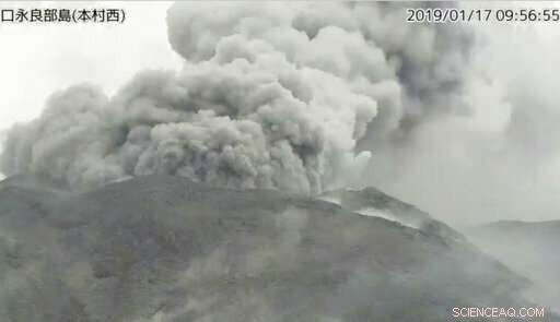 Southern Japan Volcano Erupts, No Injuries or Damage Reported