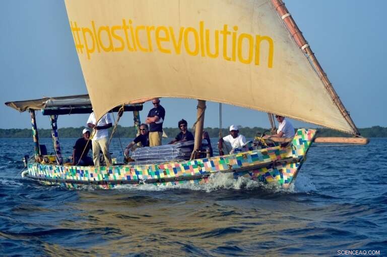 Kenyan Dhow Covered in Plastic Flip‑Flops Sails Coast, Spotlighting Waste Crisis