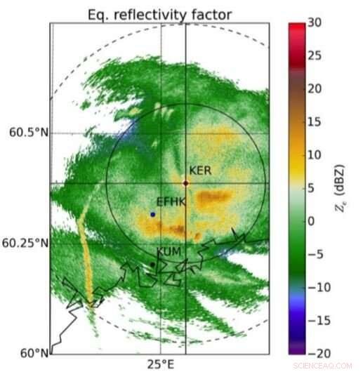 Aircraft Effectively Remove Snow and Rain from Clouds During Flight