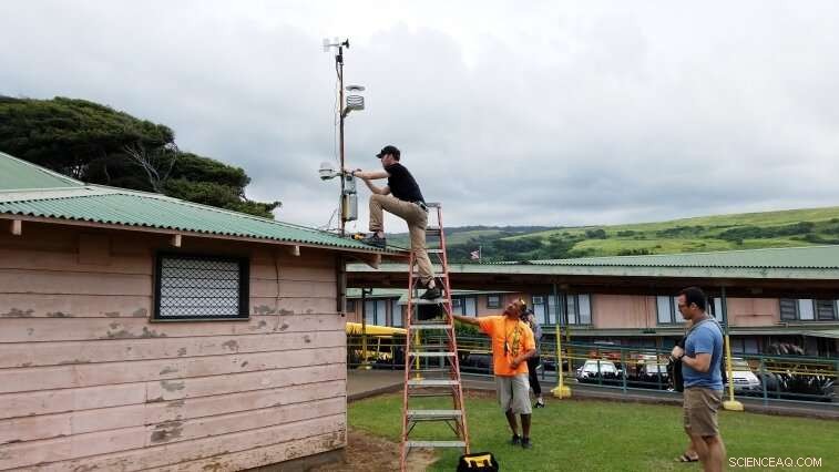 Kilauea Eruption Drives Real-Time Air Pollution Monitoring Network