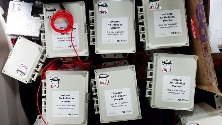 Kilauea Eruption Drives Real-Time Air Pollution Monitoring Network