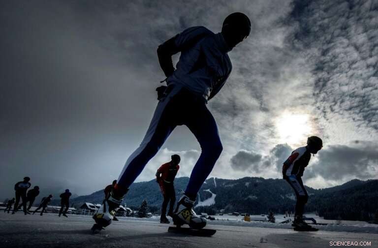 Austrian Lake Offers Reliable Ice Haven for Dutch Skaters Amid Climate Change