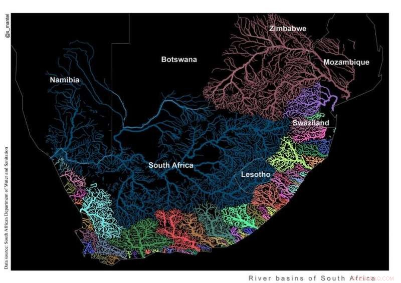 How a Viral Southern Africa River Map Revealed Surprising Insights