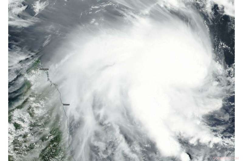 Suomi NPP Satellite Captures Formation of Tropical Cyclone 12S Near Madagascar