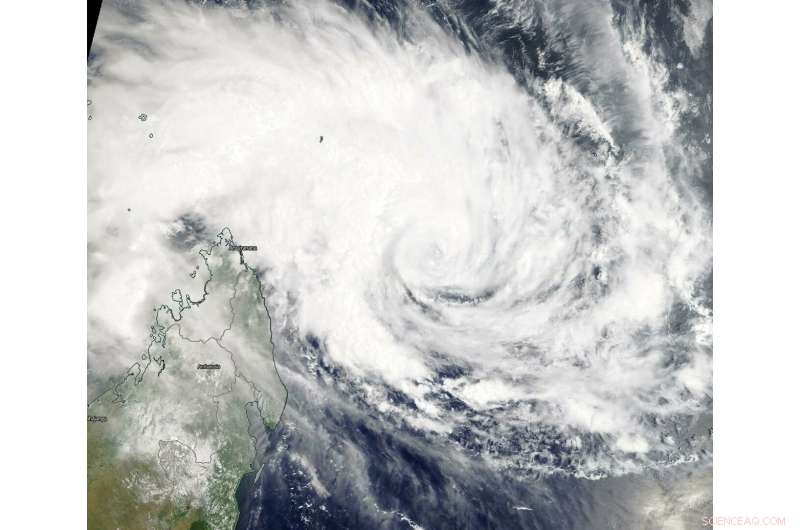 NASA Satellite Captures Tropical Cyclone Gelena Near Madagascar