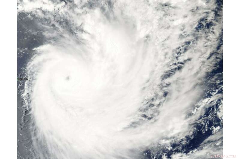NASA Discovers Rare Pinhole Eye in Tropical Cyclone Funani