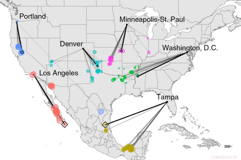 Climate Shift: North American Cities to Move Hundreds of Miles Within a Generation