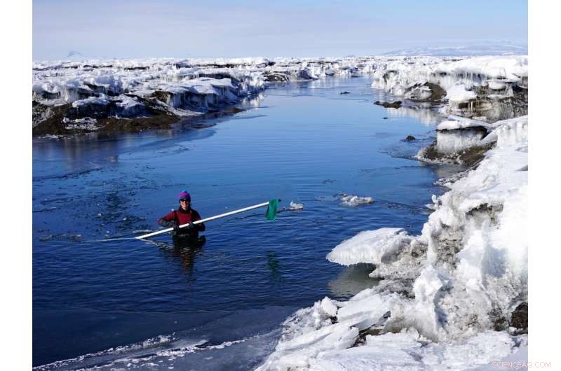 Meltwater Lakes Force Antarctic Ice Shelves to Buckle