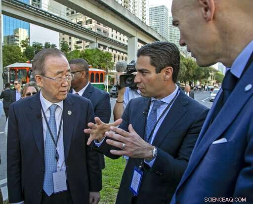 Ban Ki‑Moon Tours Miami’s Climate Adaptation Initiatives