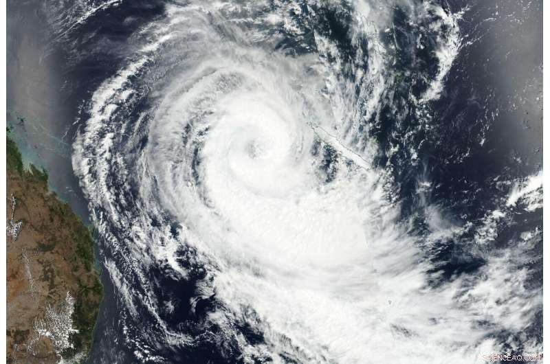 NASA-NOAA Satellite Captures Stunning View of Tropical Cyclone Oma’s Giant Eye