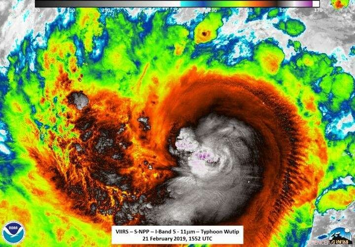 NASA‑NOAA Satellite Provides Insight into Typhoon Wutip