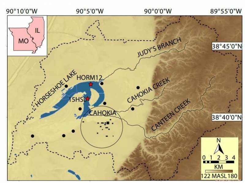 Paleontological Evidence Links Climate Change to the Decline of Cahokia