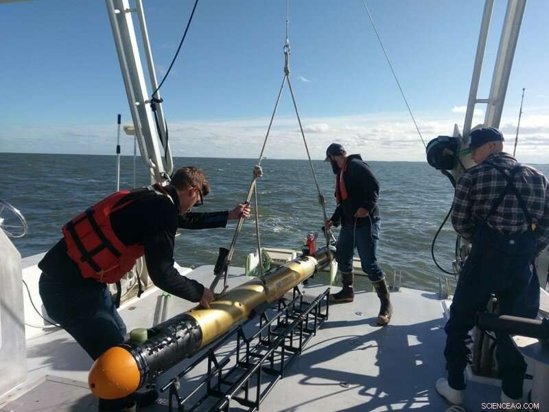 Scientists Investigate Underwater Movement of Unexploded Ordnance