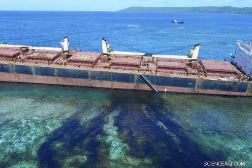 Oil Spill: Grounded Ship Releases 80 Tons of Oil Near Pacific UNESCO Heritage Site
