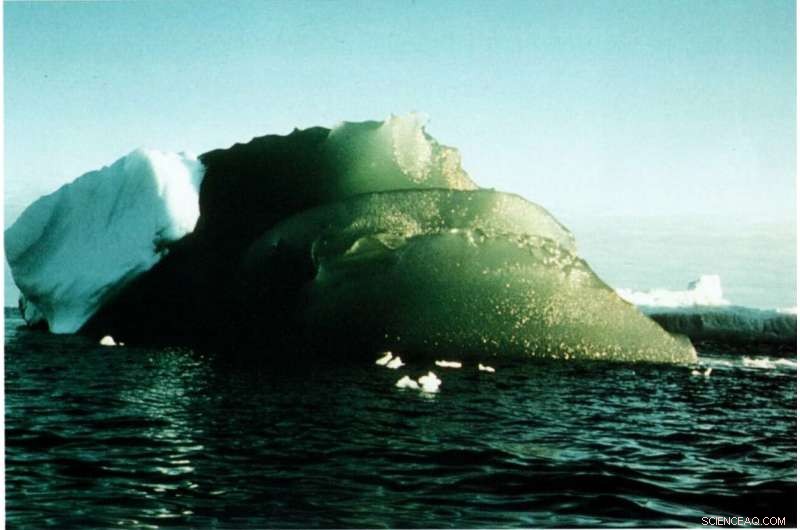 Scientists Edge Closer to Solving the Green Iceberg Mystery