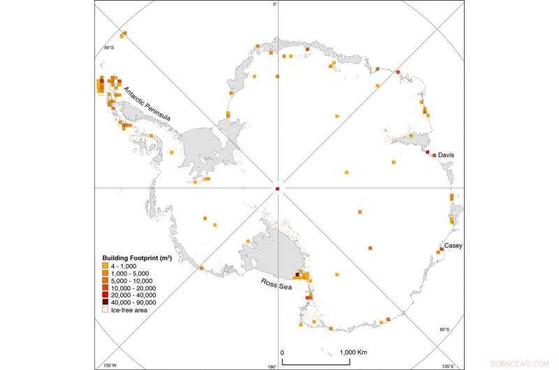First Precise Measurement of Human Footprint on Antarctica Revealed