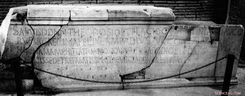 Ancient Fault Shatters Roman Monuments 1,500 Years Ago: New Findings