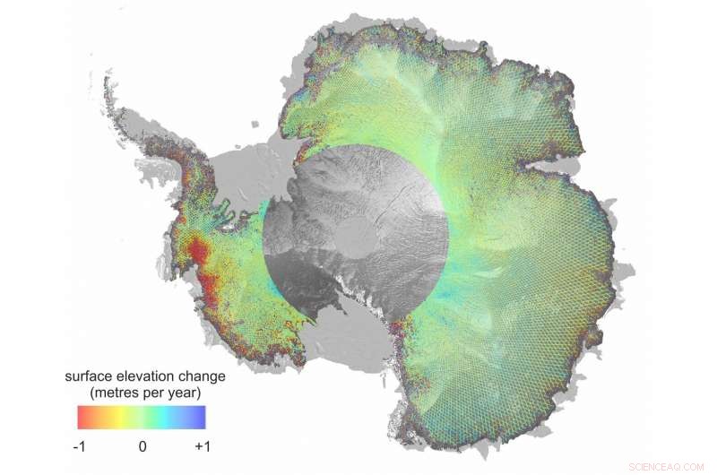 Advanced Satellite Mission Enhances Monitoring of Antarctic Ice Sheet Decline