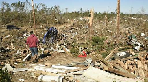 36 Tornadoes Confirmed in Deadly Southeast Outbreak