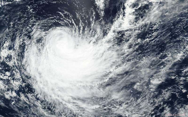 NASA‑NOAA Satellite Images Show Tropical Cyclone Haleh Weakening