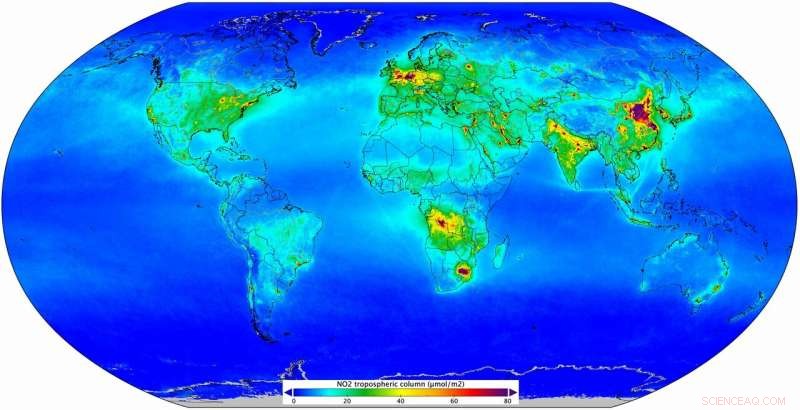 Mapping Nitrogen Dioxide Pollution: Insights from Copernicus Sentinel‑5P Data