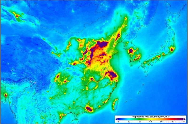 Mapping Nitrogen Dioxide Pollution: Insights from Copernicus Sentinel‑5P Data
